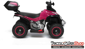 Quad Elettrico Per Bambini  Tecnobike Shop  ATV Mini Quad Deluxe 6V-Viola