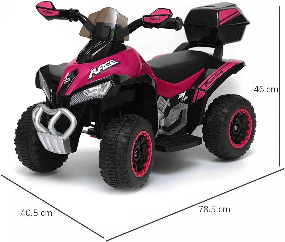 Quad Elettrico Per Bambini  Tecnobike Shop  ATV Mini Quad Deluxe 6V-Viola