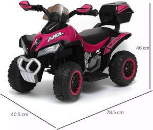 Quad Elettrico Per Bambini  Tecnobike Shop  ATV Mini Quad Deluxe 6V-Viola