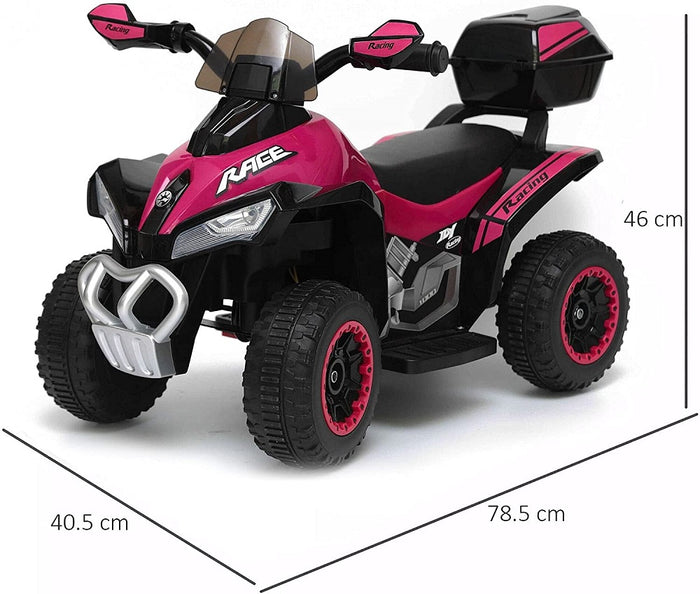Quad Elettrico Per Bambini  Tecnobike Shop  ATV Mini Quad Deluxe 6V-Viola