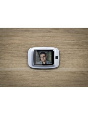 Spioncino Visore video digitale 105°, argento - THIRARD