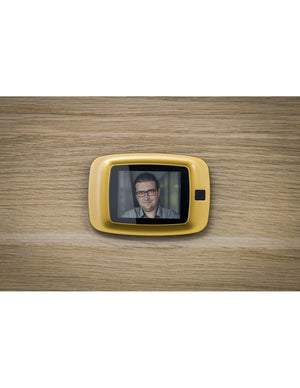 Spioncino, visore video digitale 105°, oro - THIRARD