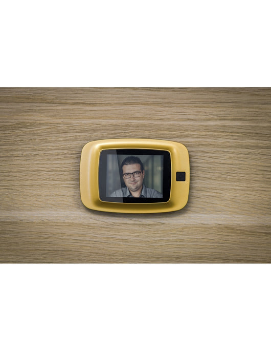 Spioncino, visore video digitale 105°, oro - THIRARD