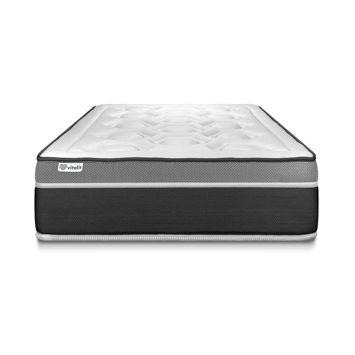 120x190 cm Materasso a molle insacchettate e memory foam - Vital Care