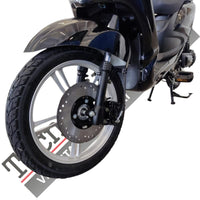 Bici Elettrica Scooter Velocipede Vitale NJT-007 250W  20Ah 48V Batteria a Grafene-Nero