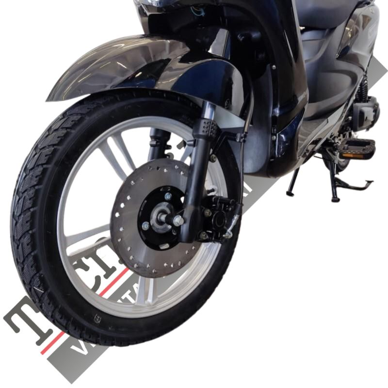 Bici Elettrica Scooter Velocipede Vitale NJT-007 250W  20Ah 48V Batteria a Grafene-Nero