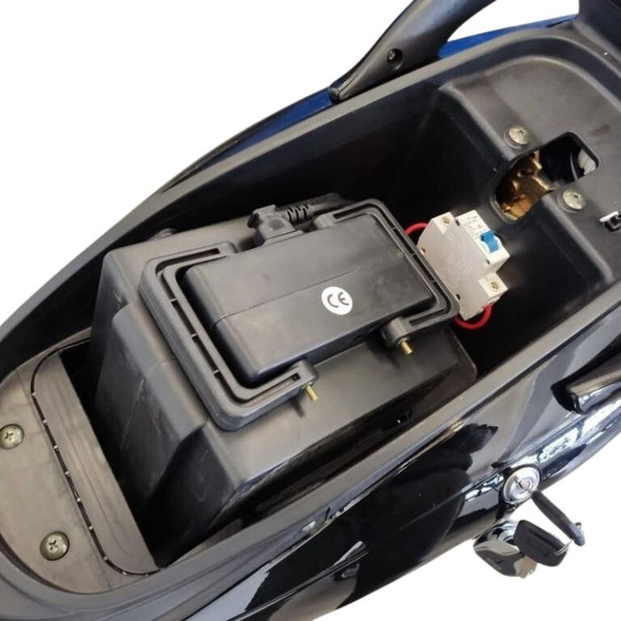 Bici Elettrica Scooter Velocipede Vitale NJT-007 250W  20Ah 48V Batteria a Grafene-Nero