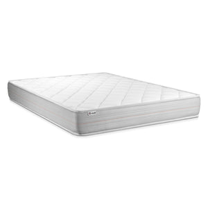Letto con materasso VITALMEMO 135 x 190 cm Rete Kit Nero