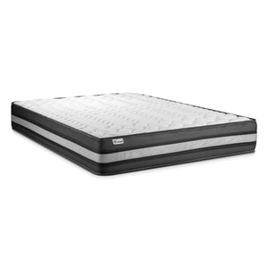 Letto con materasso VITAL POWER ZEN 135 x 200 cm Rete kit Bianco