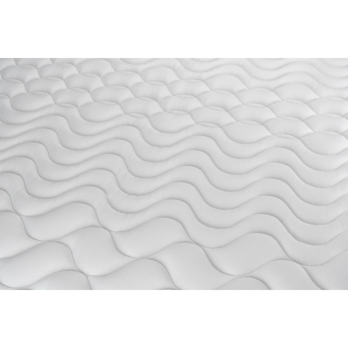 Pacchetto letto completo - Materasso 140x190cm + Box spring con doghe (kit) + 2 cuscini + Piumino - Vital Power Zen