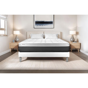 Letto con materasso VITAL SOFT 120 x 190 cm Rete kit Bianco