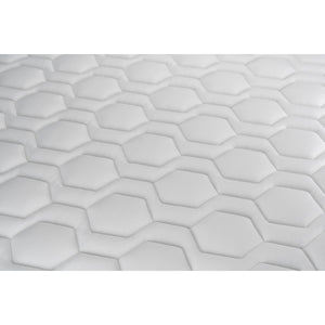 Pacchetto letto completo - Materasso 140x190cm + Box spring con doghe (in kit) + 2 cuscini + Piumino - Vital Spa