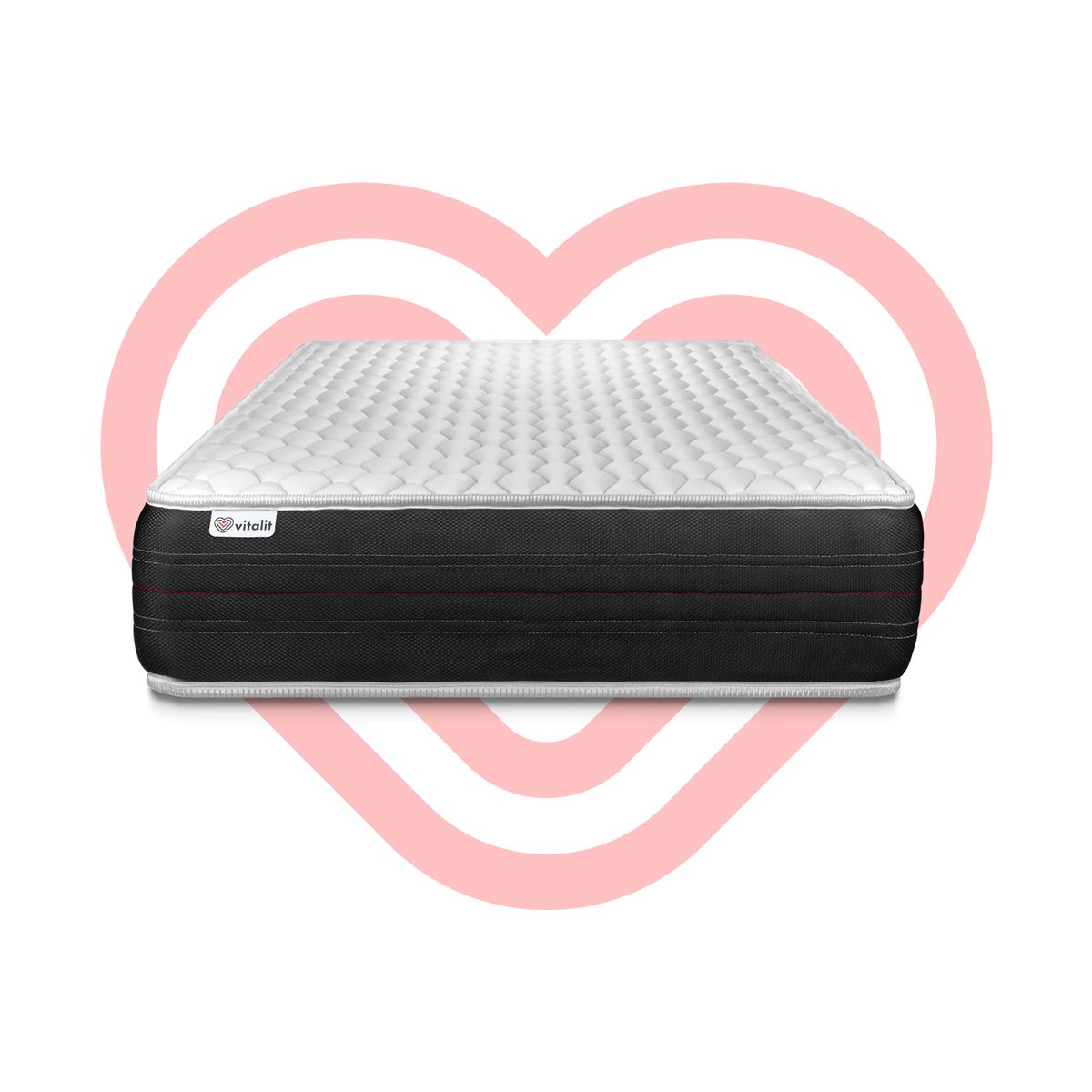 Materasso 120x200 cm Molle insacchettate - Vitalspring