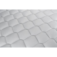 Letto con materasso VITAL SPRING ZEN 150 x 200 cm Rete Kit Nero