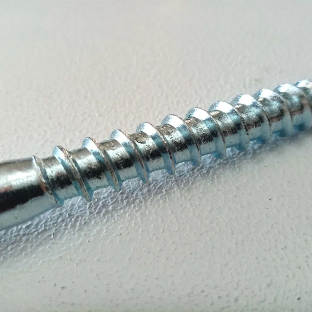 Vite 12x100mm - 10pz per legno mordente tirafondo testa esagonale te