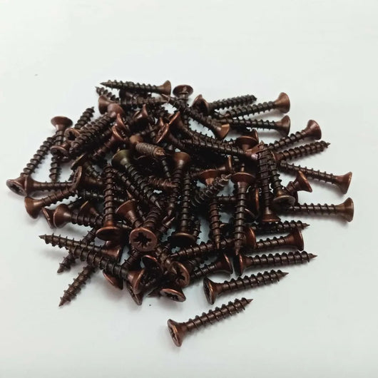 Vite 3,0x20mm - 200pz tps testa conica bronzata per legno truciolare