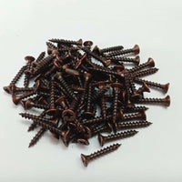 Vite 5,0x20mm - 100pz tps testa conica bronzata per legno truciolare