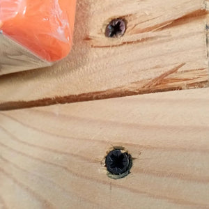 Vite 5,0x35mm - 50pz tps testa conica bronzata per legno truciolare