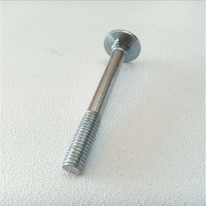 Vite carrettiere 8x45/21mm - 10pz vite metrica testa tonda con quadro sottotesta bassa resistenza