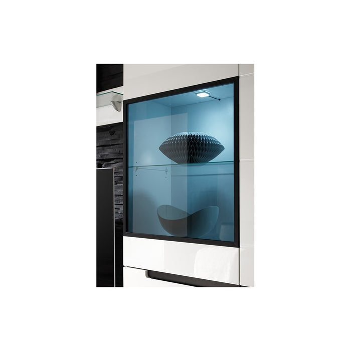 Vetrina sospesa LUCIA modello medio con LED colore bianco - 60 x 128 x 37 cm