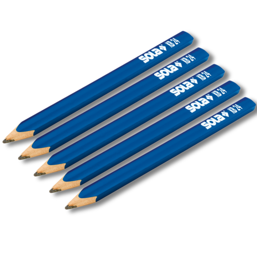 Matita copiativa kb 24 blu supporti umidi superfici bagnate confezione 5 pezzi