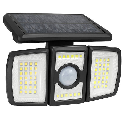 Faretto led solare ecova easy move con sensore pir orientabile