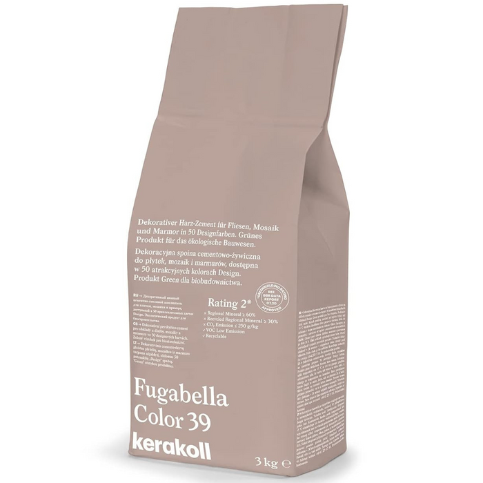 Stucco ibrido piastrelle fugabella impermeabile resistente confezione 3 kg *** colore- n 39, confezione 1