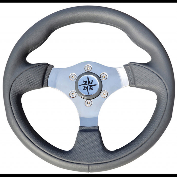 RUOTA TIMONE T12 GRIGIO Ø MM.300