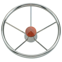 RUOTA TIMONE INOX Ø MM.450