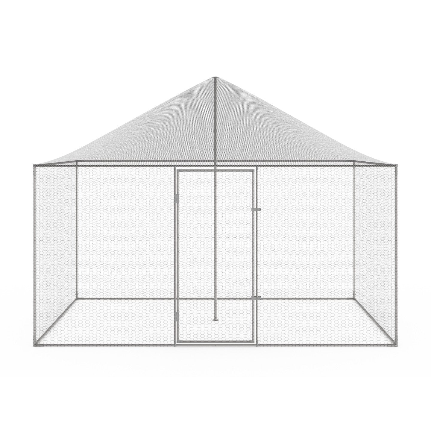 IDMarket - Voliera di 6 m² Pollaio di 3 x 2 M per animali da cortile