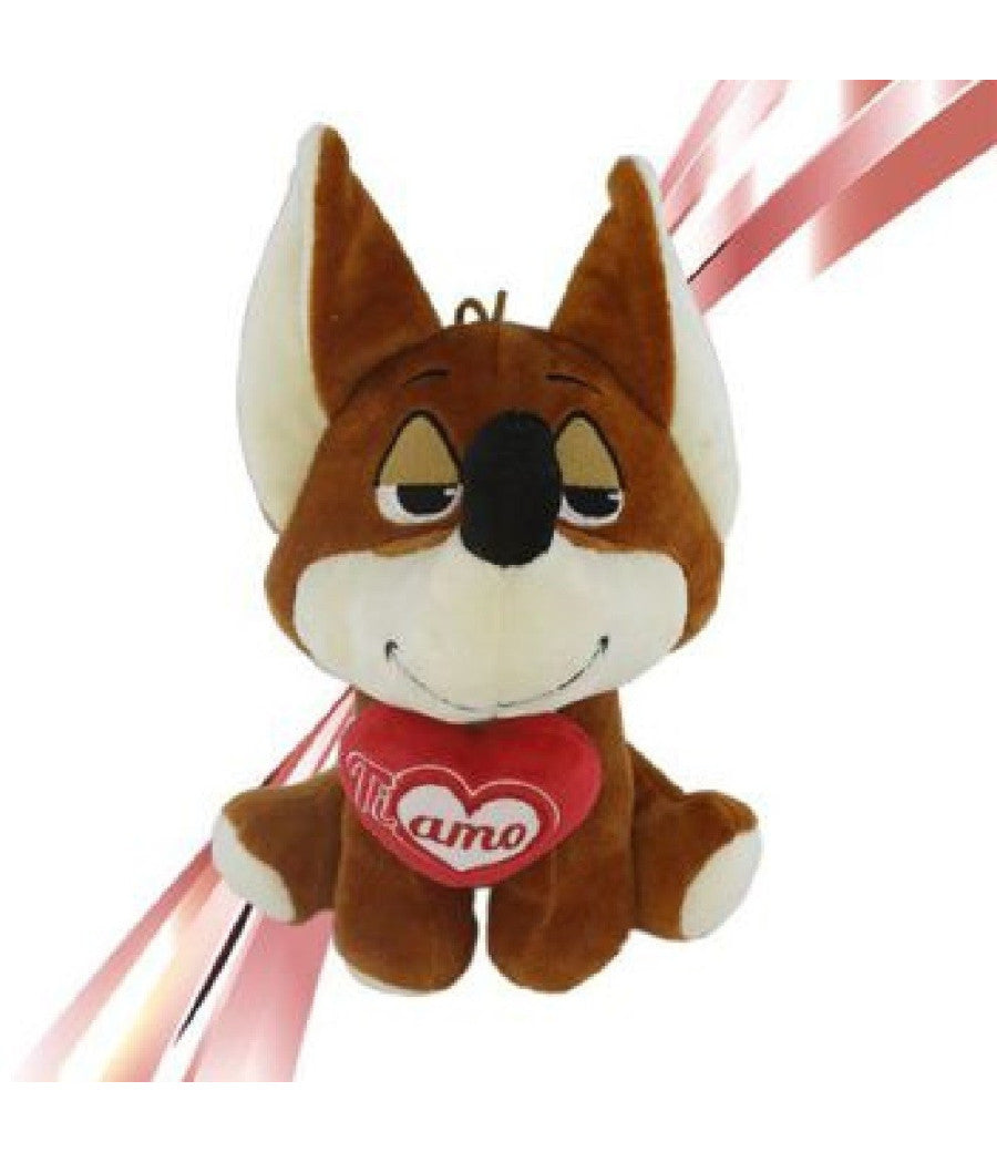 Volpe 30 Cm Peluche Con Cuore Ti Amo Idea Regalo San Valentino Colori Ass. 92454         