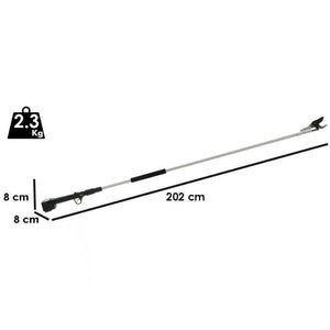 FORBICE ELETTRONICA CORDLESS DA POTATURA ASTA 2m +2BATTERIE 21.6V- 4.0Ah VOLPI