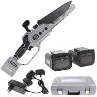 POTATORE SEGHETTO MOTOSEGA A BATTERIA 21,6V +2 BATTERIE 4Ah BARRA 19cm-8" KVS8000 VOLPI