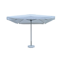 Ombrellone Vomero bianco - grigio lucido