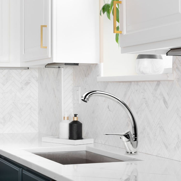 Miscelatore monoforo ottone per lavello cucina funny erogazione orientabile *** confezione 1