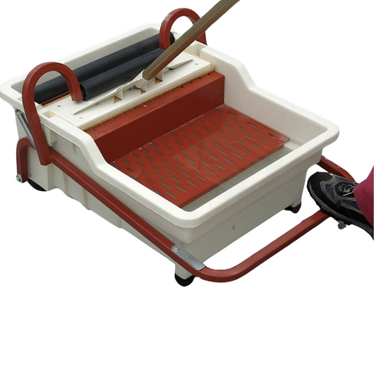 Vasca plastica pedalò frattone spugna sweepex 13x42cm pulizia stucco