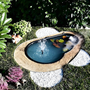 Laghetto da giardino vico nero litri 300 da 145x87xh53