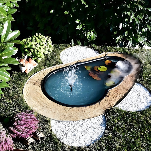 Laghetto da giardino vico nero litri 300 da 145x87xh53