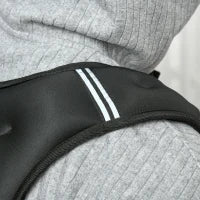 Giubbotto Zavorrato 5kg Traspirante con Tasca Portaoggetti e Spallacci, in tessuto Oxford, 40x35 cm, Nero