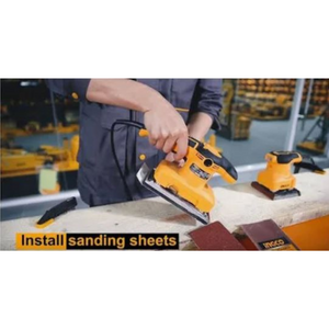 Levigatrice orbitale da 320 watt + 5 fogli di carta abrasiva