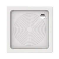 Piatto doccia in porcellana altezza 10 cm bianco quadrato o rettangolare o semicircolare *** misura l70 x p70 x h10 c...