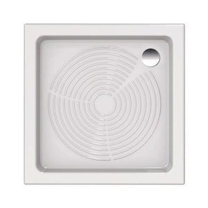 Piatto doccia in porcellana altezza 10 cm bianco quadrato o rettangolare o semicircolare *** misura l70 x p70 x h10 c...