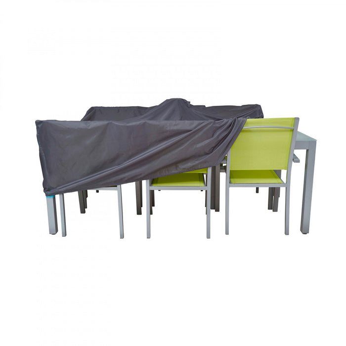 Telo Copertura Resistente All'Acqua Per Tavolo Rettangolare 200X130X60 Cm