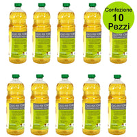 Multipack da 10 pz olio per torce alla citronella vegetale litri 1 zanzare stop