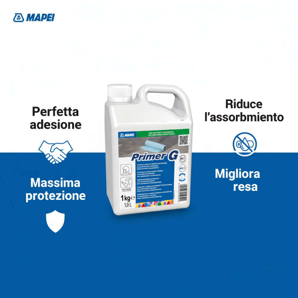 Primer resine sintetiche mapei primer g per superfici 1 kg