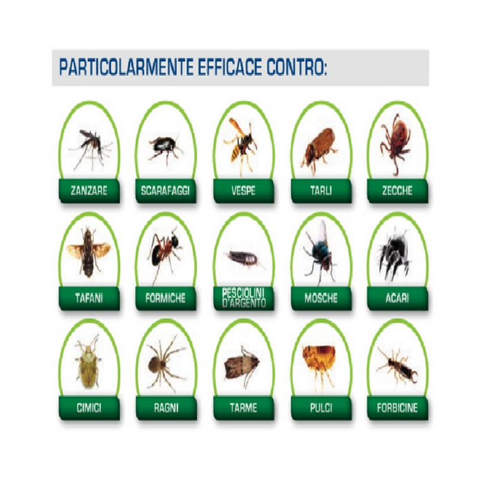 Insetticida antiparassitario universale insetti parassiti spray 750ml ekokiller