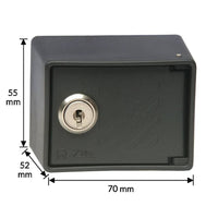 Zippo selettore esterno 2063 in nylon ip40 con chiave per serranda a parete