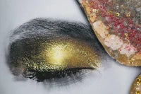 Stampa Su Tela Con Applicazioni -B- Butterly  Cm 80X3.8X120