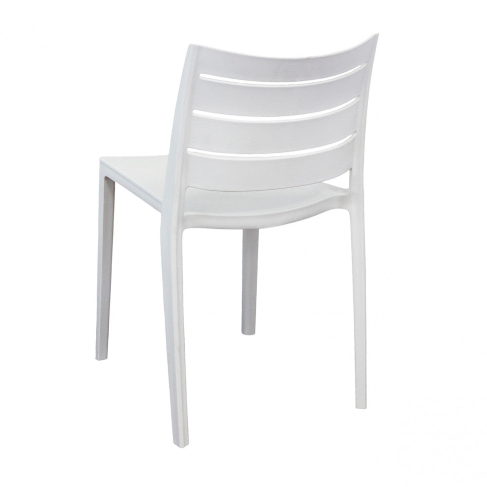 SEDIA IN PROLIPROPILENE BIANCA HALLIE