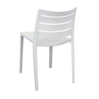 SEDIA IN PROLIPROPILENE BIANCA HALLIE